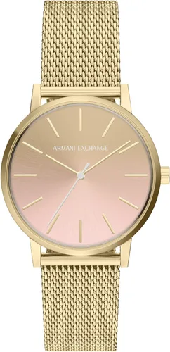 Miniatura 12 de A X Armani Exchange Reloj de mujer, reloj de tres manecillas para mujer con correa de acero inoxidable o cuero