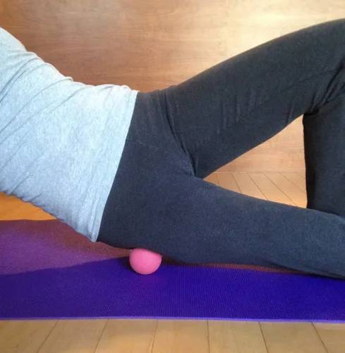 Miniatura 4 de Kieba Bolas de lacrosse de masaje para liberación miofascial, terapia de punto gatillo, nudos musculares y terapia de yoga. Juego de 2 bolas firmes