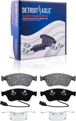 Miniatura 24 de Detroit Axle - Kit de freno trasero para Toyota Camry 2012-2017, Avalon Lexus ES300h ES350 2013-2018, repuesto de pastillas de freno de cerámica