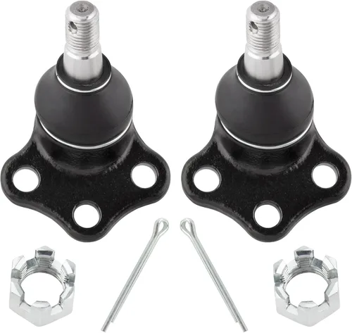 Miniatura 2 de BOXI (Juego de 8) Juntas de bola delanteras superiores e inferiores para 4WD, barras de acoplamiento interiores y exteriores, kit de suspensión