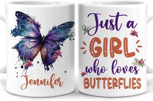 Miniatura 8 de Hyturtle Regalos personalizados para amantes de las abejas, taza de café de cerámica con nombre personalizado de 11 onzas, idea de regalos lindos