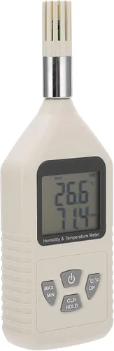 Miniatura 3 de Hyuduo GM1360A Digital Thermometer Hygrometer Handheld Temperature Humidity Meter with Large LCD Screen Dual Sensors for Factory Lab Warehouse
