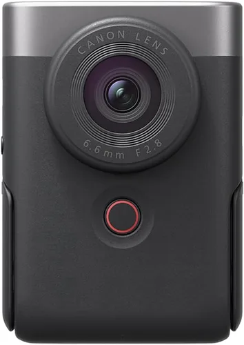 Miniatura 7 de Canon PowerShot V10 Cámara, Cámara Compacta Creadora de Contenido para Vlog, Lente Gran Angular Fijo de 19mm, Video 4K, Detección de Rostro, Plateado