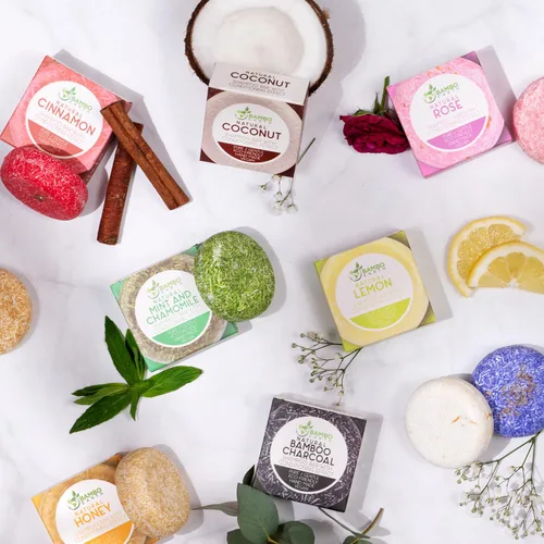 Miniatura 8 de Jabón para el cabello con efecto barra de champú sólido y acondicionador, barras de champú 100% orgánicas para cabello con todos los aceites