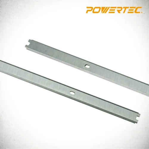 Miniatura 2 de POWERTEC Cuchillas cepilladoras de 13 pulgadas para cepilladora RIDGID R4330, TP1300LS, repuesto para cuchillos cepilladores AC20502, juego de 3