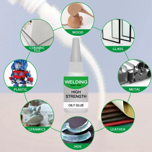 Miniatura 7 de Soldadura de Alta Resistencia Aceitosa Mejorada, Súper Pegamento Universal, Pegamento Aceitoso Impermeable y Potente para Soldadura, Jue-Fish