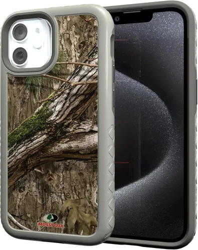 Miniatura 37 de cellhelmet Mossy Oak Agua Yellowfin Funda de doble capa en gris diseñada para iPhone 13 Mini a prueba de golpes y caídas, duradera, como se ve