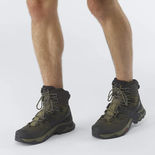 Miniatura 12 de Salomon Quest 4D GTX - Botas de mochilero para hombre, color olivaoscuro