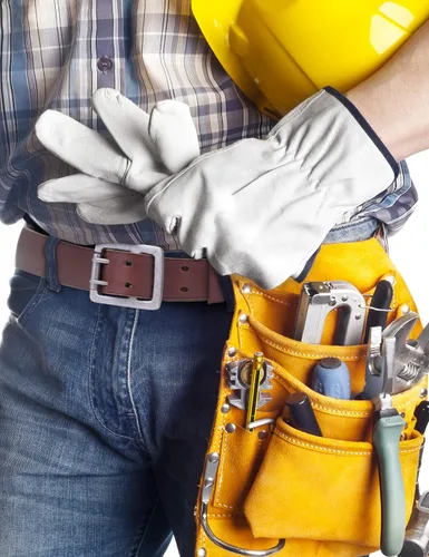 Miniatura 3 de Timberland PRO Cinturón de cuero de doble punta para hombre de 1.654in