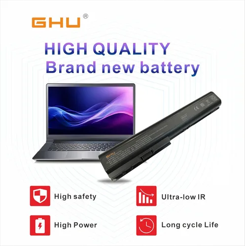 Miniatura 8 de GHU Batería nueva 77 WH repuesto 480385-001 486766-001 GA08 HSTNN-OB75 464058-251 464059-121 464059-141 516355-001 516916-0001 1 HSTN. N-C50C