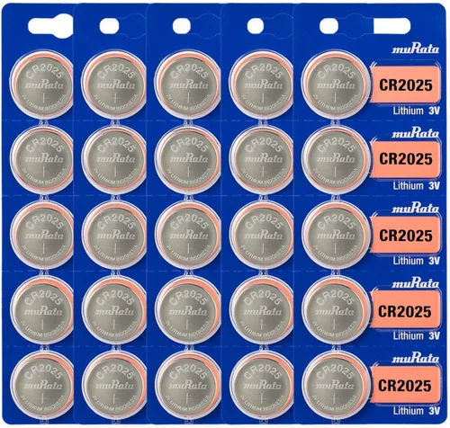 Miniatura 9 de Murata Batería CR2025 DL2025 ECR2025 3V Litio Moneda Celda (20 Baterías)