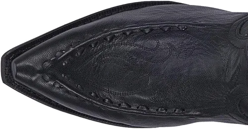 Miniatura 6 de Laredo Laramie - Botas de vestir con punta corta para hombre, color negro, Negro