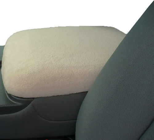 Miniatura 2 de Car Console Covers Plus Fabricado en Estados Unidos diseñado para Toyota Tundra 2014-2021 Protector de cubierta de consola central de forro polar
