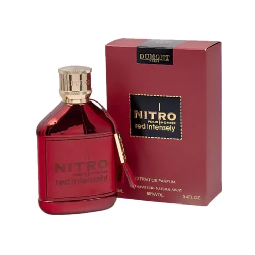 Miniatura 8 de Dumont NITRO RED - 3.4 oz - Eau De Parfum - Perfume de lujo para hombres - Fragancia frutal, amaderada, floral y masculina - Bruma de colonia