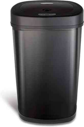 Miniatura 5 de NINESTARS, cesto para basura automático, sin necesidad de tocar, con sensor de movimiento Negro