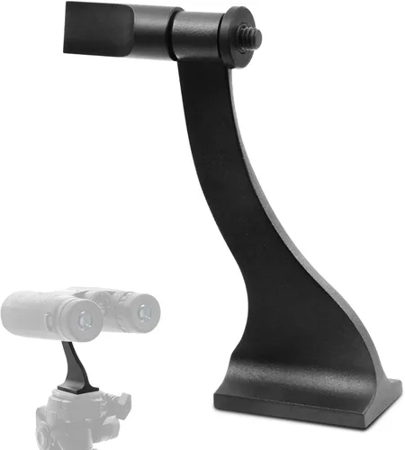 Miniatura 7 de Astromania Universal L Tipo Metal Binocular Trípode Adaptador para Binocular y Minocular - Negro