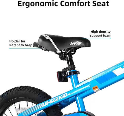 Miniatura 4 de JOYSTAR Whizz Kids Bike 12-20 Inch Kids' Bicycle for Toddler and Kids Ages 2-10 Years Old, BMX Style Boys Bike with Training Wheels, Multiple
