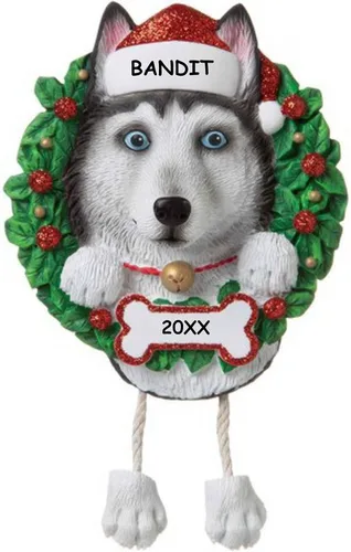 Miniatura 4 de Adorno de Navidad personalizado para mascotas de raza de perro (Beagle)