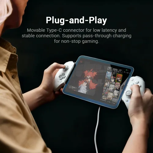 Miniatura 3 de GameSir G8 Plus MFi Phone Controller for iPhone 15/16/17/iPad Mini & Android (USB-C), Officially MFi Certified- Ergonomic Grip, Play Call of