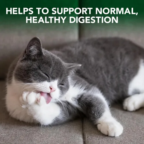 Miniatura 4 de Vet’s Best, digestivo para alivio de bolas de pelo de gato, 60 comprimidos masticables, sabor clásico a pollo.