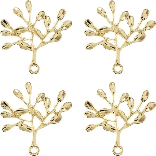 Miniatura 11 de John Bead Beadwork Findings - Colgante dorado (3 unidades)