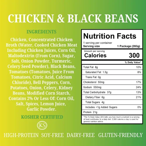 Miniatura 2 de Pollo y Frijoles Negros