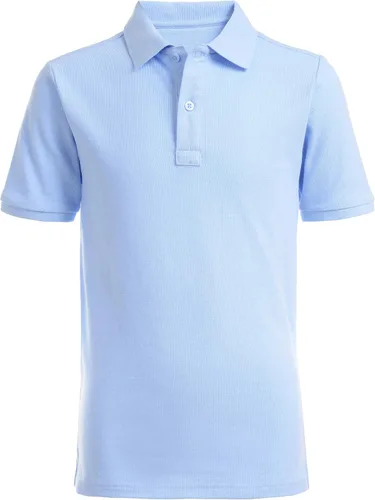Miniatura 4 de Nautica Polo de uniforme para hombres jóvenes con mangas cortas de piqué elástico