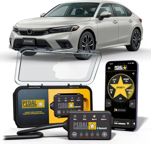 PEDAL COMMANDER Controlador de respuesta del acelerador para Honda Civic 2016-2026 (no para Honda Accords) - 10ª/11ª generación, solo 4 ciclos, 36