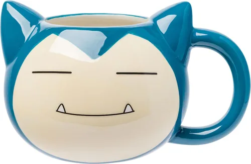 Miniatura 12 de Silver Buffalo - Taza de café de vidrio manchado con diseño de Pokémon con Pikachu, 17.5 onzas