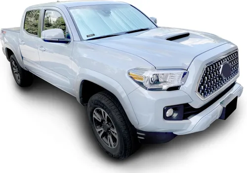 Miniatura 4 de YelloPro Parasol reflectante para parabrisas de ajuste personalizado para Toyota Tacoma 2016 2017 2018 2019 2020 2021 2022 2023, TRD Off-Road, SR