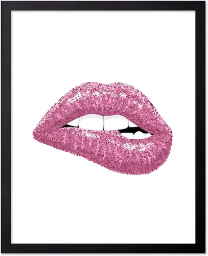 Miniatura 80 de Poster Master Impresión de labios dorados, póster de mordida de labio, arte moderno y minimalista, regalo bohemio para hombres y mujeres, diseño
