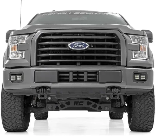 Miniatura 5 de Rough Country Kit de luces antiniebla LED Spot/Flood para Ford F-150-70865 2015-2017