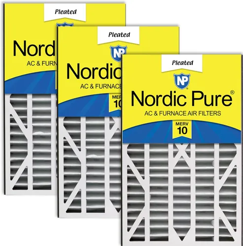 Miniatura 12 de Nordic Pure Filtros de aire de repuesto MERV 15 Plus Carbon Trion Air Bear Cub de 16 x 25 x 3 (15 13/16 x 24 5/16 x 3)