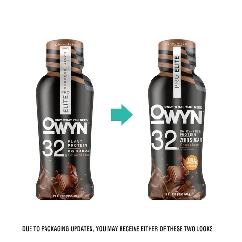 Miniatura 3 de OWYN Pro Elite - Batido de proteínas veganas a base de plantas, 0.11 oz de proteína, omega-3, prebióticos, superalimentos verdes para entrenamiento