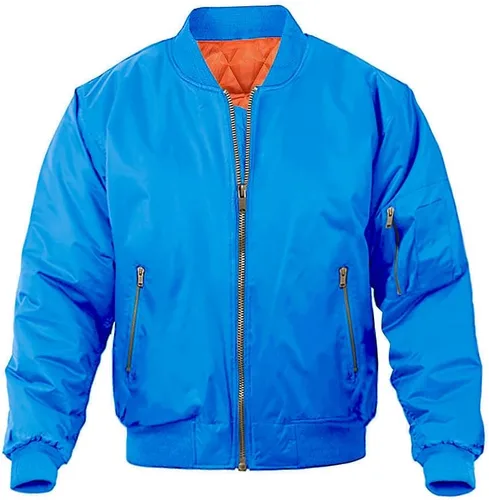 Miniatura 8 de MAGNIVIT - Chaqueta de aviador para hombre, informal, para otoño e invierno, chaqueta y abrigo militar
