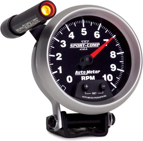 Miniatura 4 de AUTO METER Tacómetro 3690 Sport-Comp II de 3.750 pulgadas.