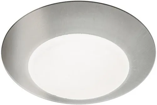 Miniatura 10 de WAC Lighting FM-306-930-BN disco para montaje al ras de luz led blanca suave de 3000 K, con calificación de Energy Star, grande, de níquel bruñido