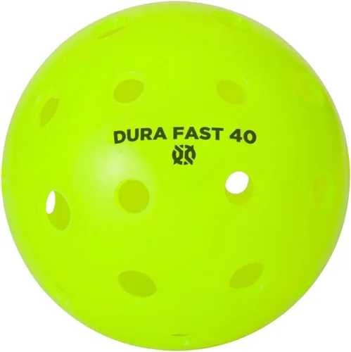 Miniatura 2 de Bolas de Pickleball Dura Fast 40 Bolas de Pickleball para Exteriores Aprobadas y Sancionadas por USAPA para Juego en Torneos Amarillo