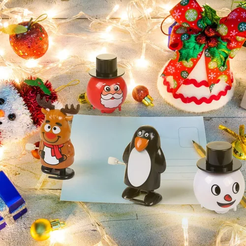 Miniatura 7 de LIHAO 12 juguetes de Navidad para niños, regalos de fiesta para niños, regalos para nietos Surtido