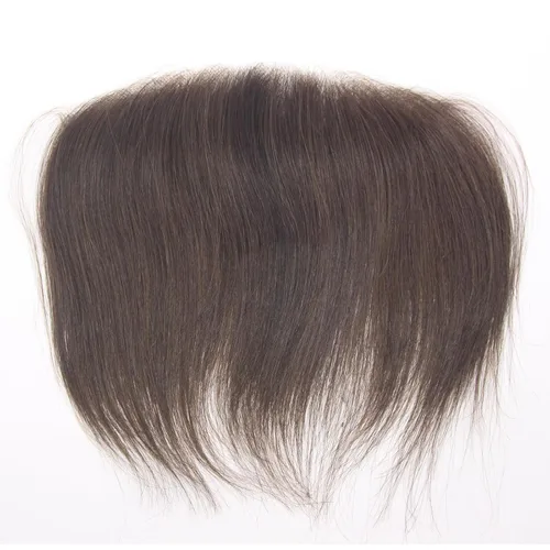 Miniatura 6 de Voloria Tupé de cabello humano 100 % de piel sintética para hombre, peluca frontal para retroceso, sistemas de reemplazo de línea capilar natural