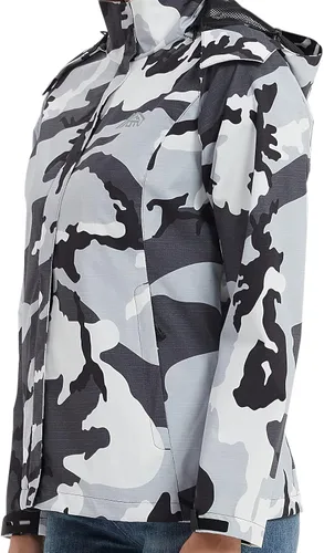Miniatura 7 de OTU Chaqueta impermeable para mujer, ligera, impermeable con capucha para senderismo, viajes al exterior.