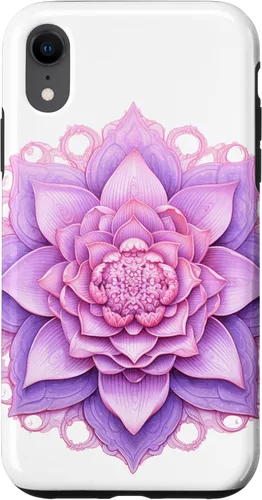 Miniatura 8 de iPhone 13 Pro Max Lotus Flower Mandala Circle Pink Yoga Meditation Case