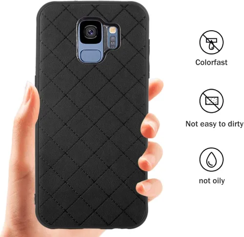 Miniatura 5 de Funda para Samsung Galaxy S9 de goma suave y delgada, resistente a los golpes, resistente, ligera, flexible, antideslizante, ajuste delgado, funda