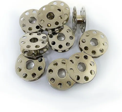 Miniatura 4 de Bequilter Bobinas de máquina de coser #45785 para cantante 221 222 peso pluma 301 para Bernina 117 217 540 (20 piezas)