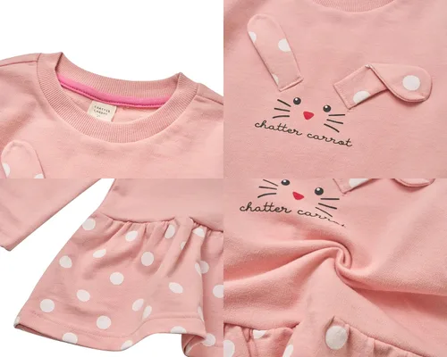 Miniatura 6 de Chatter Carrot Túnica de manga larga para niñas pequeñas y niños