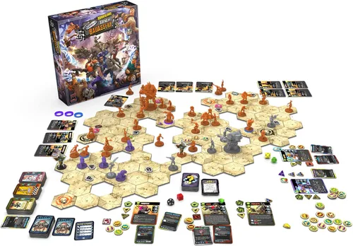 Miniatura 5 de Borderlands Mister Torgue's Arena of Badassery Juego de mesa Juego de estrategia cooperativa Juego de lucha para adultos 1-4 jugadores A