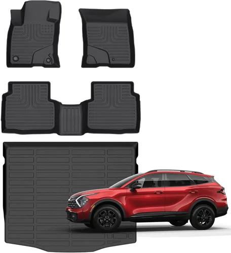 Miniatura 16 de Alfombrillas antideslizantes para automóvil, alfombrillas para todo tipo de clima, accesorios de forro para maletero