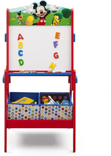 Delta Children Caballete de actividades de Mickey Mouse, certificado Greenguard Gold