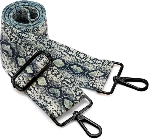 Miniatura 162 de ZOOEASS Hebillas de níquel Correa ancha para el hombro ajustable de repuesto para cinturón de pistola, hebilla de guitarra estilo bandolera