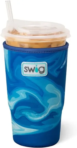 Miniatura 6 de Funda Swig Life para taza de café helado pequeña, funda estándar de 22oz para taza de café helado con asa, funda aislante de neopreno para mantener